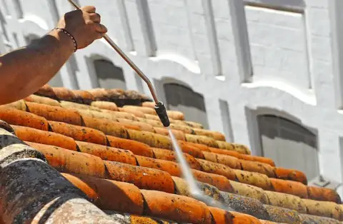 Nettoyage de toitures - Coadout